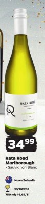 Wino Rata Road Marlborough Sauvignon Blanc promocja w Netto