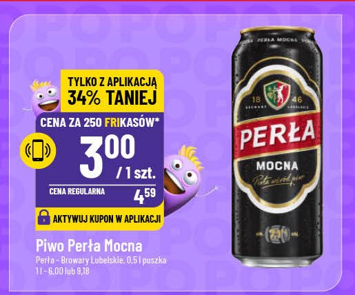 Piwo Perła promocja w POLOmarket