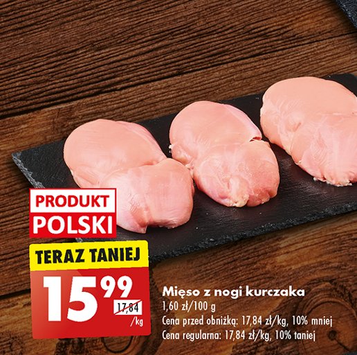 Mięso z nogi kurczaka polska promocja