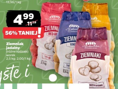 Ziemniak jadalny, różne rodzaje promocja w Netto