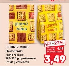 Herbatniki choco Leibniz minis Leibniz bahlsen promocja