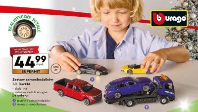 Zestaw laweta samochodowa promocja w Biedronka