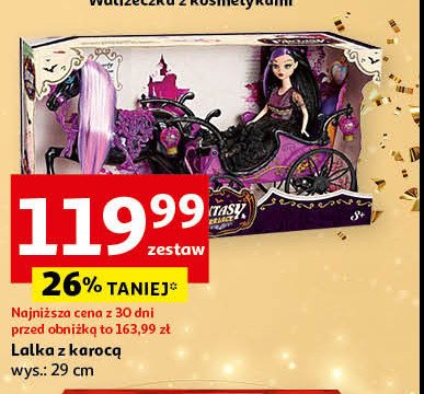 Lalka z karocą i koniem promocja w Auchan