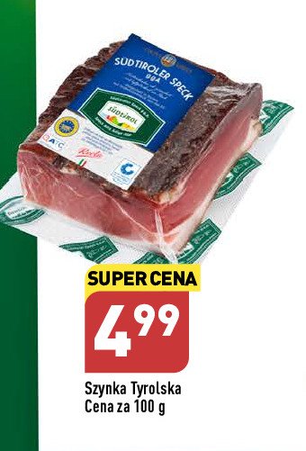 Szynka tyrolska promocja