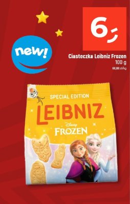 Ciasteczka Leibniz Frozen promocja w Dealz