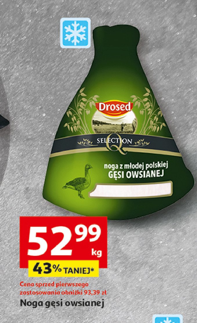 Noga z gęsi Drosed promocja