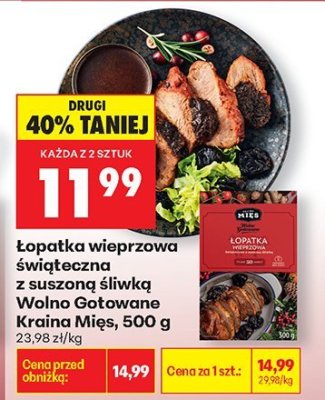 Łopatka wieprzowa promocja w Biedronka