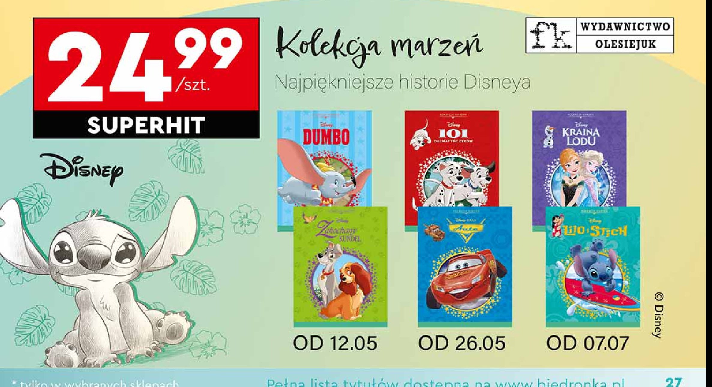 101 dalmatyńczyków promocja w Biedronka