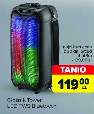 Głośnik tower 38 cm Tracer promocja