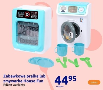 Zabawkowa pralka lub zmywarka House Fun - różne warianty promocja w Action