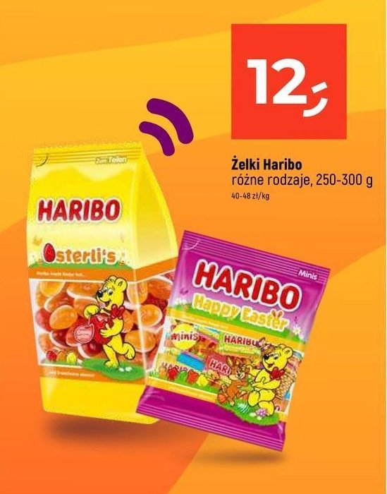 Żelki happy easter Haribo promocja