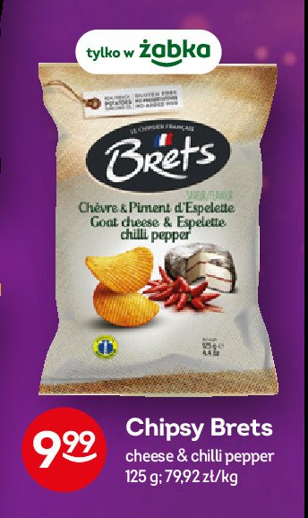 Chipsy cheese & chilli pepper Brets promocja