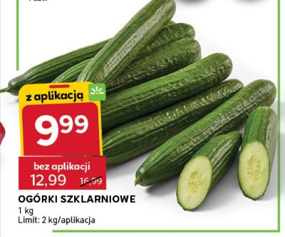 Ogórki szklarniowe promocja w Stokrotka