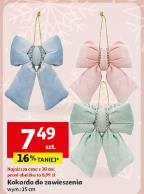 Kokarda do zawieszenia wym. 15 cm promocja w Auchan