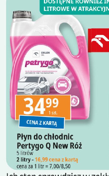 Płyn do chłodnic Orlen petrygo q promocja w Leclerc