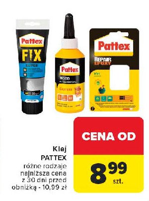 Klej repair epoxy Pattex promocja w Carrefour