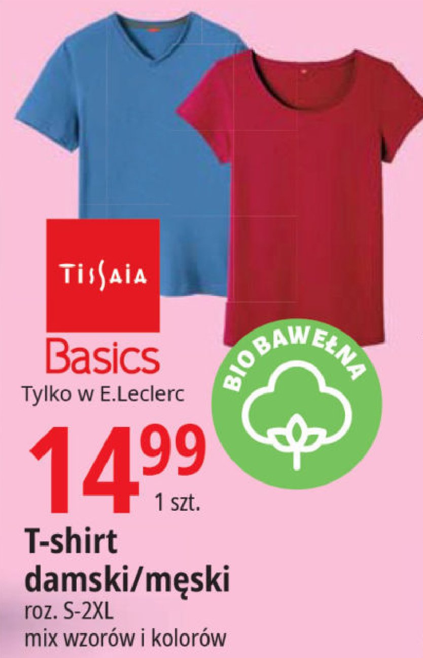 T-shirt męski rozm. s-2xl Tissaia promocja