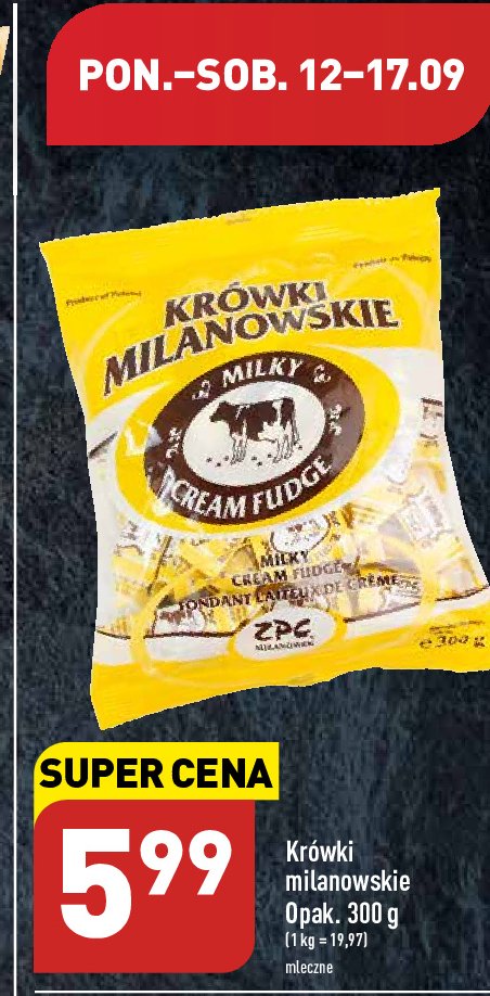 Krówki mleczne Krówki milanowskie promocja