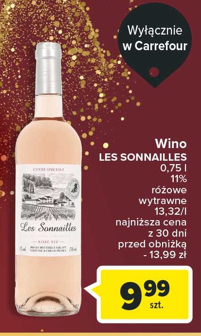 Wino Les sonnailles promocja