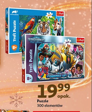 Puzzle 300 el. Trefl promocja w Auchan