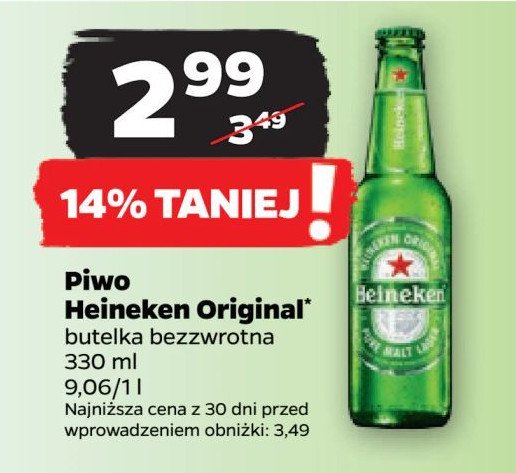 Piwo Heineken promocja w Netto