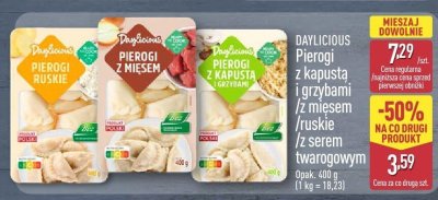Pierogi z mięsem 400 g promocja w Aldi