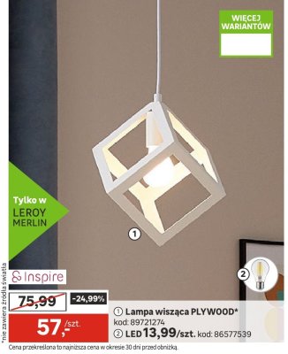 LED promocja w Leroy Merlin
