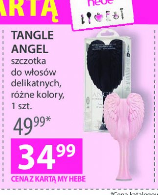 Szczotka do włosów różowa Tangle angel promocja