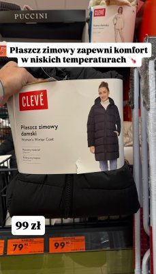 Płaszcz zimowy damski  promocja w Biedronka