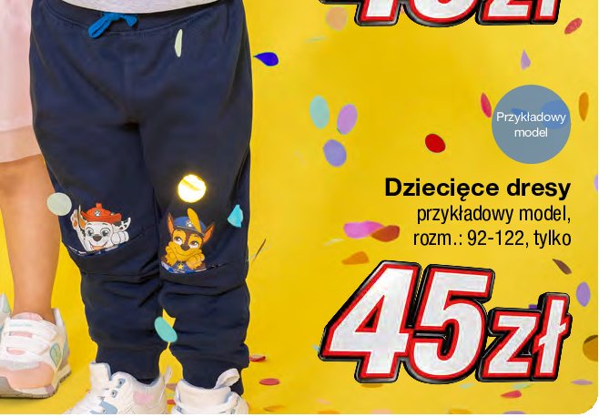 Dres ch艂opi臋cy rozm. 92-122 cm promocja
