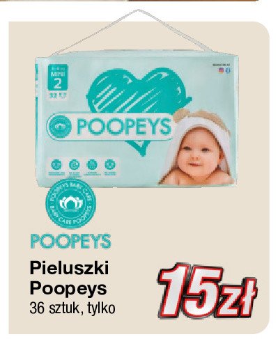 Pieluszki 2 POOPEYS promocja