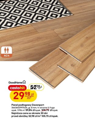 Panel podłogowy Davenport promocja w Castorama