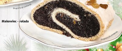 Makowiec - rolada Cukiernia TRI FOOD promocja w Prim Market