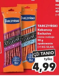 Kabanos dojrzewający Tarczyński kabanos exclusive promocja