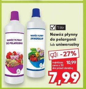 Naw贸z p艂ynny do pelargonii promocja