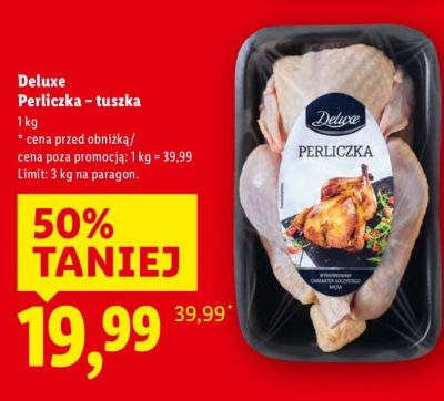 Deluxe Perliczka - tuszka promocja w Lidl