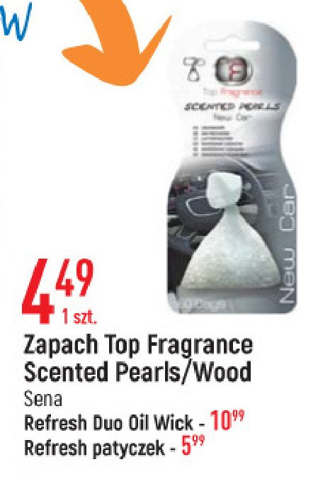 Zapach scented pearls new car promocja