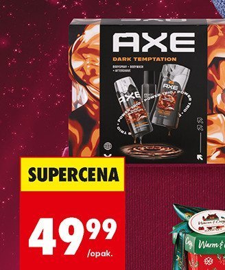 Zestaw Dark - żel, mleczko po goleniu, dezodorant promocja w Biedronka