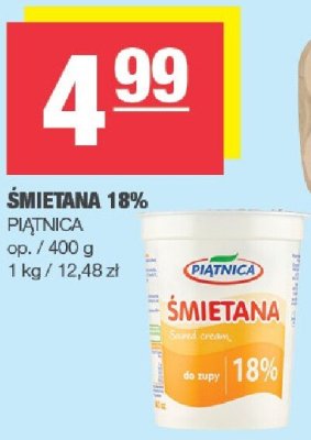 艢mietana 18% Figand promocja w SPAR