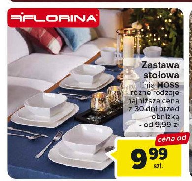Talerz p艂ytki 26 cm moss Florina (florentyna) promocja