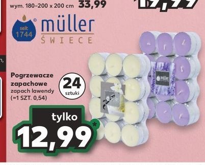 Podgrzewacze lawenda Muller kerzen promocja