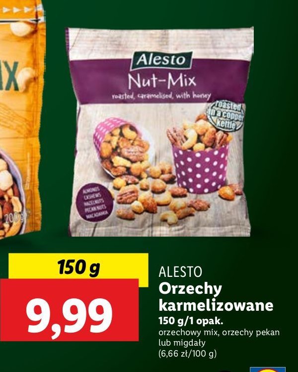 Orzechy mix Alesto promocja