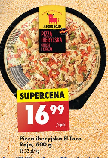 Pizza iberyjska El toro rojo promocja