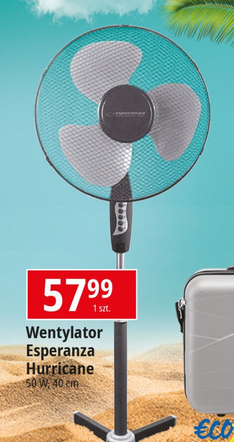 Wentylator stoj膮cy hurricane ehf001ke Esperanza promocja