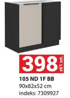 Szafka kuchenna 105 ND 1F BB promocja w Merkury Market