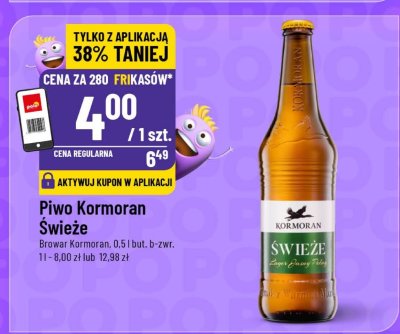 Piwo Kormoran Świeże promocja w POLOmarket