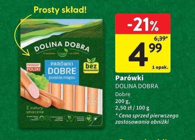 Parówki dobre Dolina dobra promocja