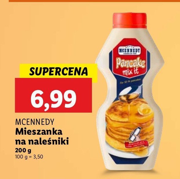 Nale艣niki w proszku Mcennedy promocja
