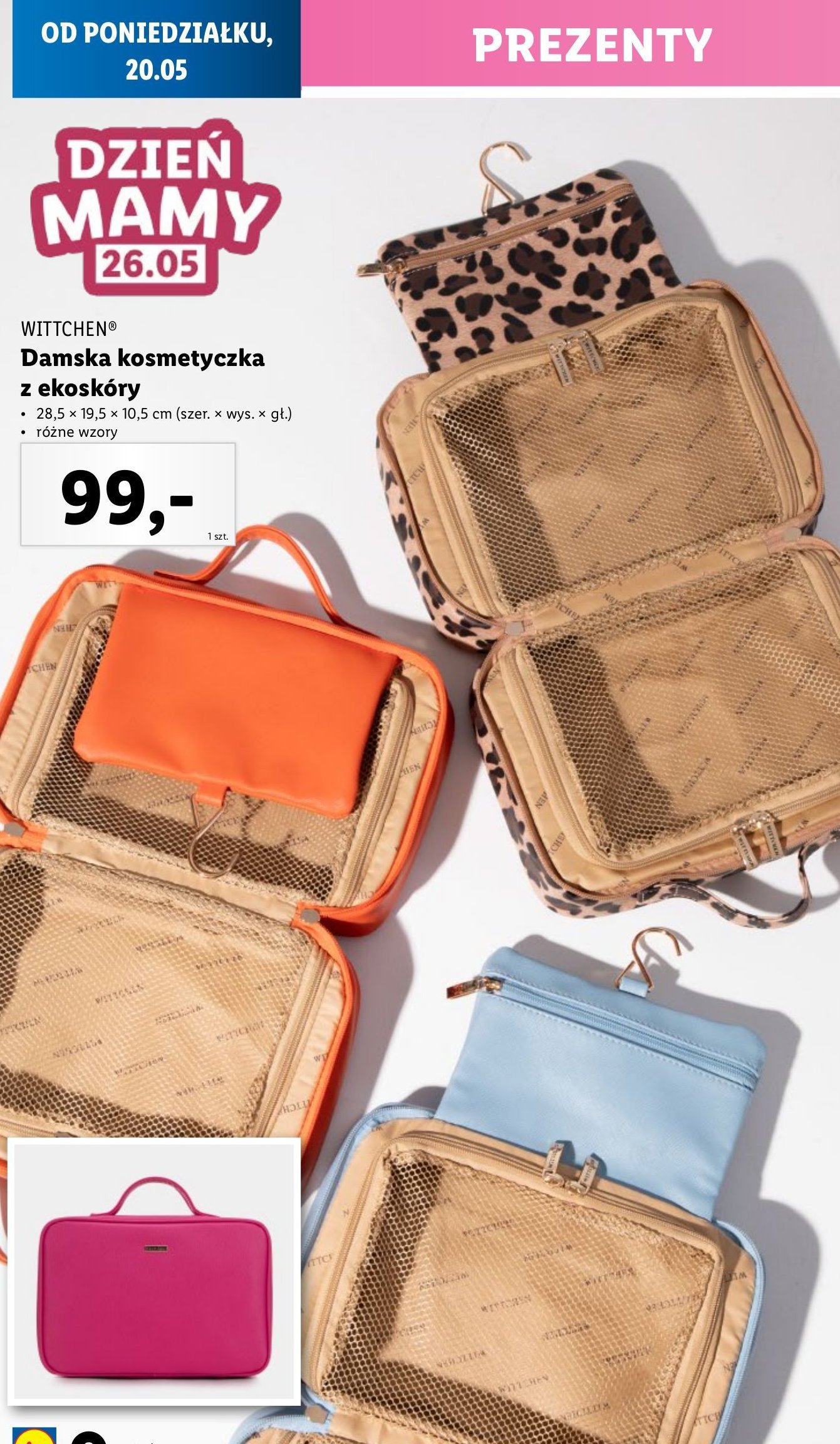 Kosmetyczka ekoskóra Wittchen promocja