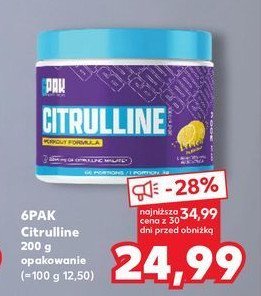 Citrulline 6pak promocja w Kaufland